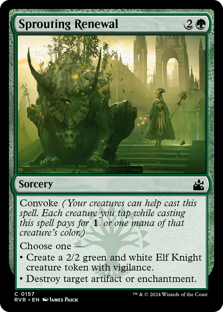 Sprouting Renewal [Ravnica Remastered] | Card Merchant Takapuna