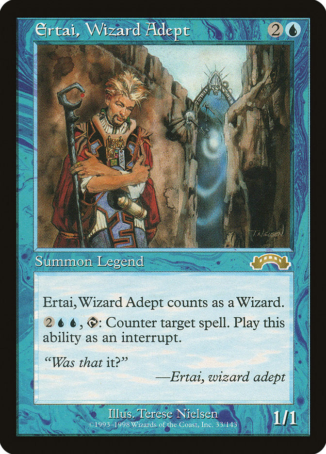 Ertai, Wizard Adept [Exodus] | Card Merchant Takapuna