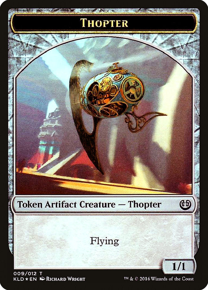 Thopter // Servo Double-Sided Token [League Tokens 2016] | Card Merchant Takapuna