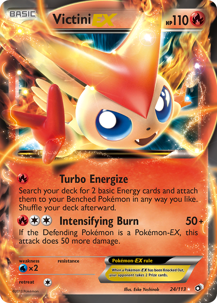 Victini EX (24/113) [Black & White: Legendary Treasures] | Card Merchant Takapuna