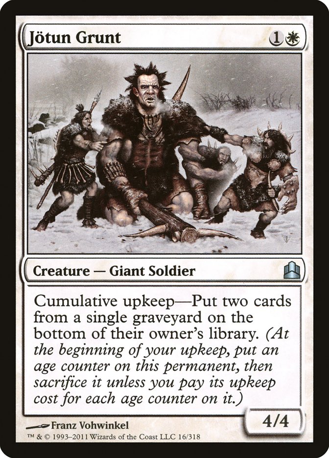 Jotun Grunt [Commander 2011] | Card Merchant Takapuna