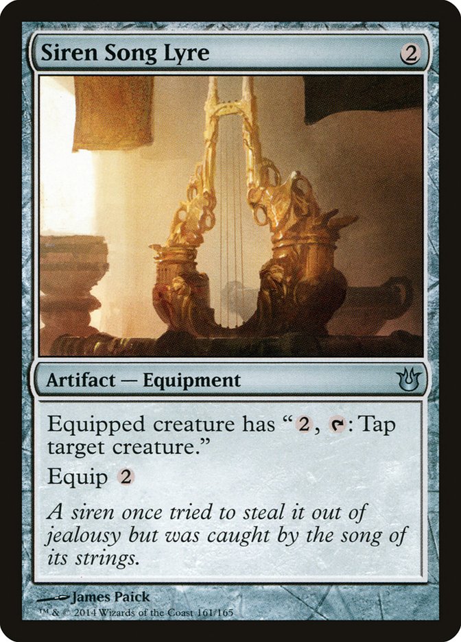 Siren Song Lyre [Born of the Gods] | Card Merchant Takapuna