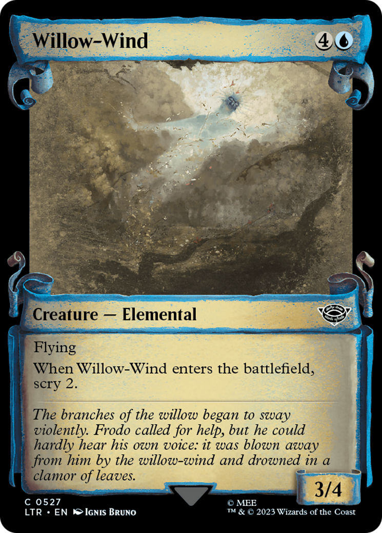 Willow-Wind [The Lord of the Rings: Tales of Middle-Earth Showcase Scrolls] | Card Merchant Takapuna