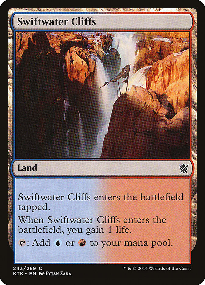 Swiftwater Cliffs [Khans of Tarkir] | Card Merchant Takapuna