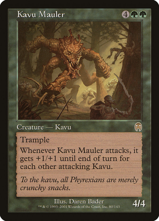 Kavu Mauler [Apocalypse] | Card Merchant Takapuna