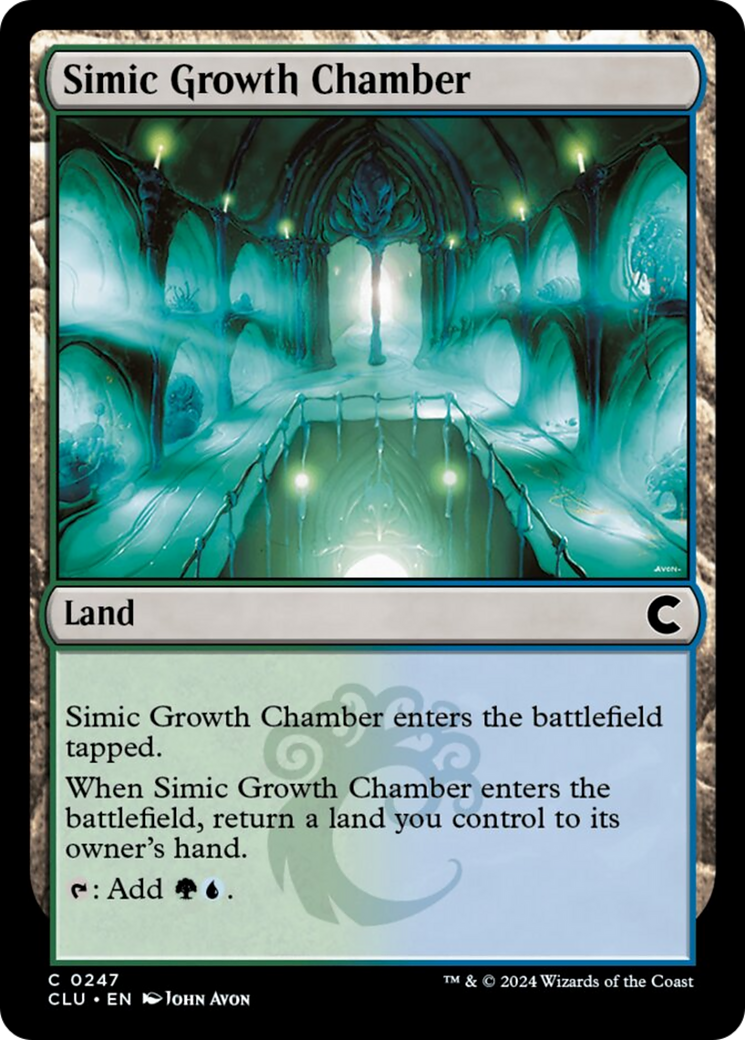 Simic Growth Chamber [Ravnica: Clue Edition] | Card Merchant Takapuna