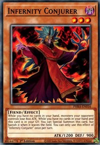 Infernity Conjurer [PHRA-EN016] Common | Card Merchant Takapuna