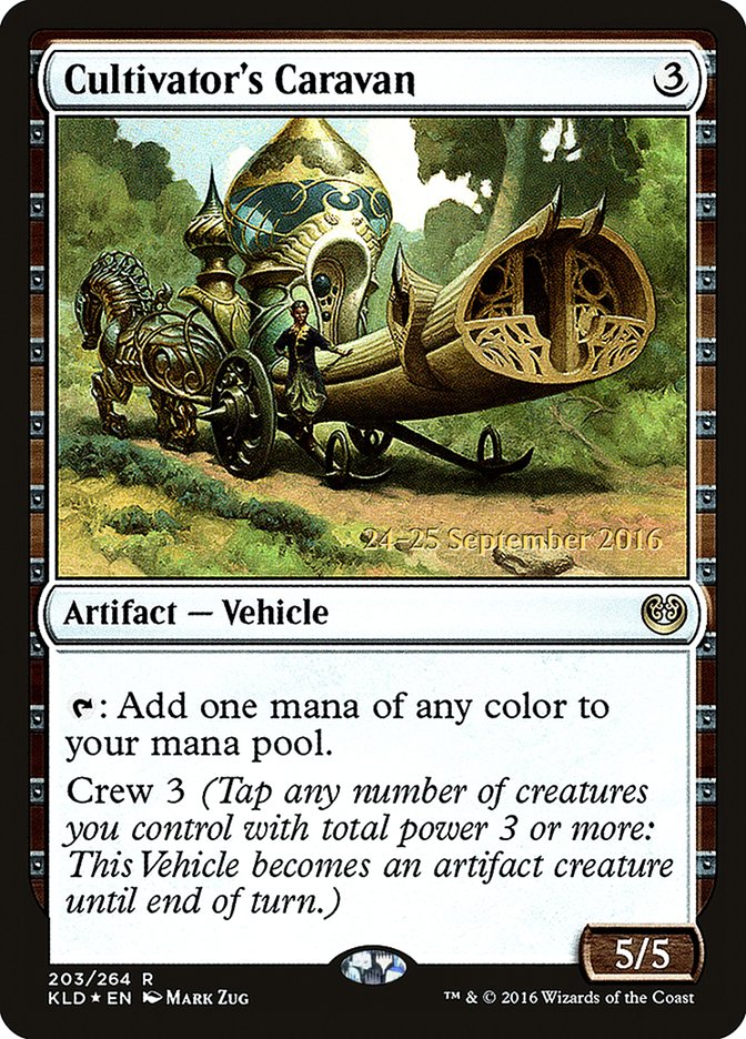 Cultivator's Caravan [Kaladesh Prerelease Promos] | Card Merchant Takapuna