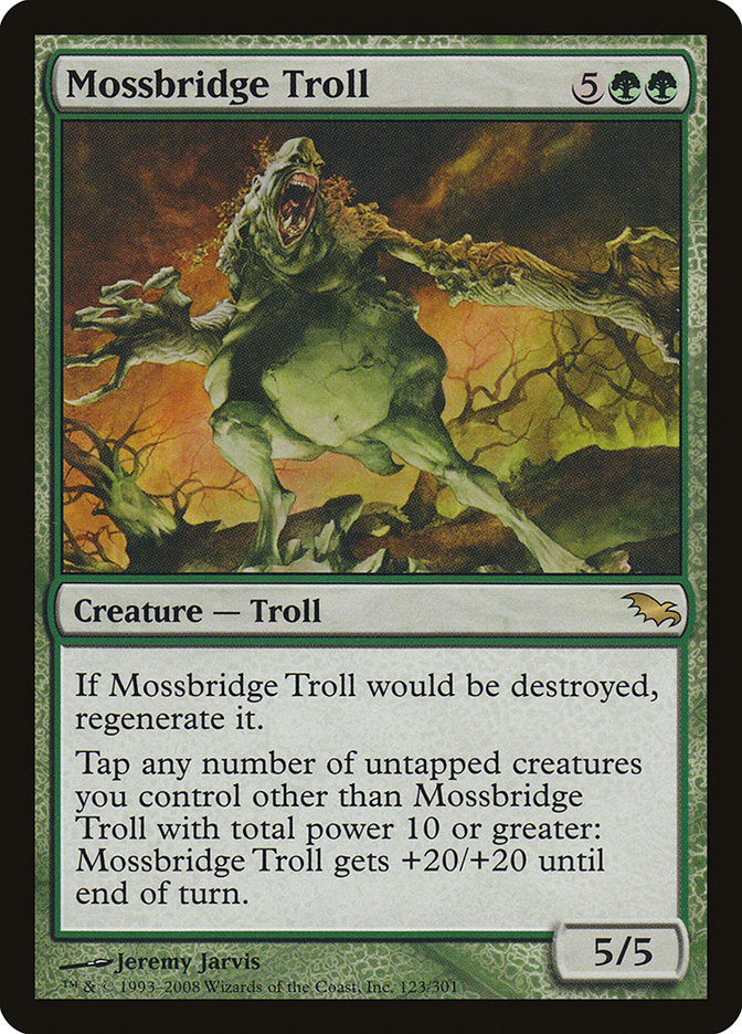 Mossbridge Troll [Shadowmoor] | Card Merchant Takapuna