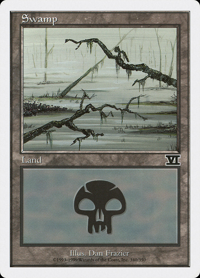 Swamp (340) [Classic Sixth Edition] | Card Merchant Takapuna