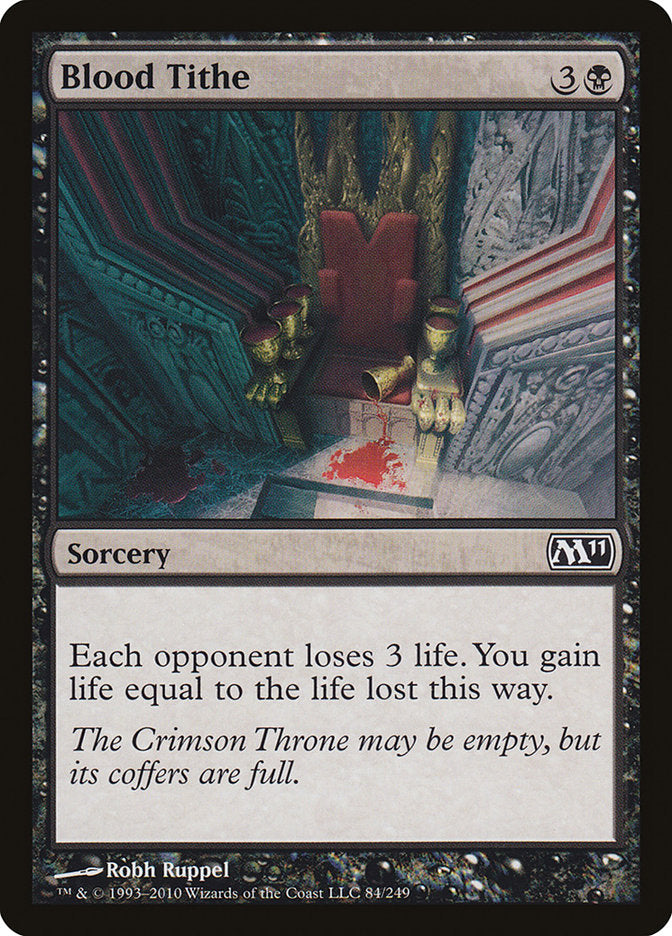 Blood Tithe [Magic 2011] | Card Merchant Takapuna