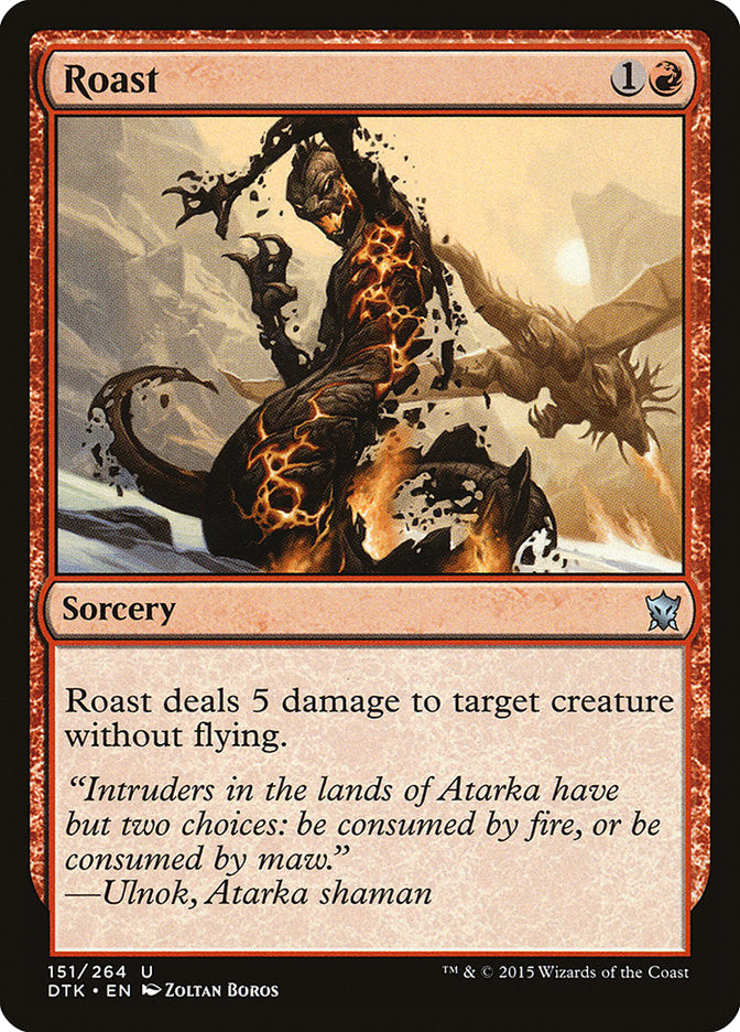 Roast [Dragons of Tarkir] | Card Merchant Takapuna