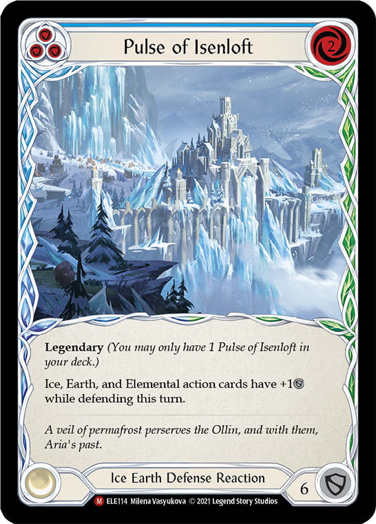 Pulse of Isenloft [ELE114] (Tales of Aria)  1st Edition Normal | Card Merchant Takapuna