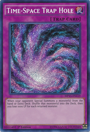 Time-Space Trap Hole [MP15-EN119] Secret Rare | Card Merchant Takapuna