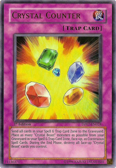 Crystal Counter [DP07-EN024] Ultra Rare | Card Merchant Takapuna