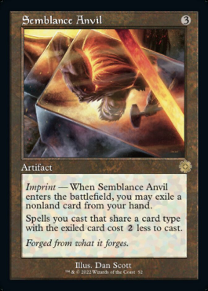 Semblance Anvil (Retro) [The Brothers' War Retro Artifacts] | Card Merchant Takapuna