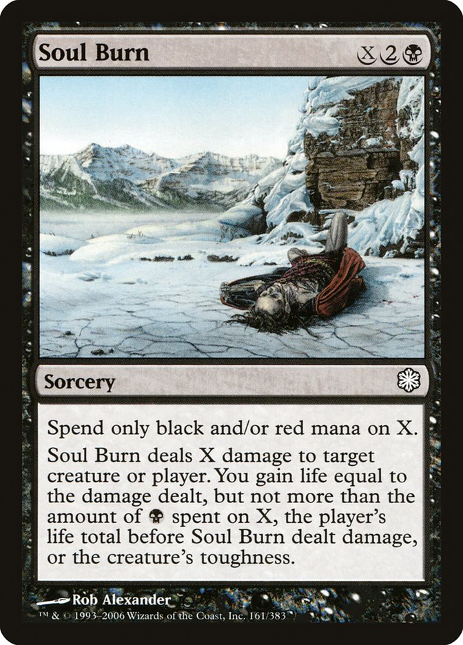 Soul Burn [Coldsnap Theme Decks] | Card Merchant Takapuna