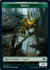 Insect // Slug Double-Sided Token [Innistrad: Crimson Vow Tokens] | Card Merchant Takapuna