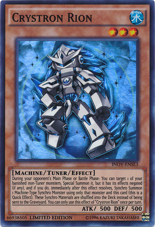 Crystron Rion [INOV-ENSE3] Super Rare | Card Merchant Takapuna