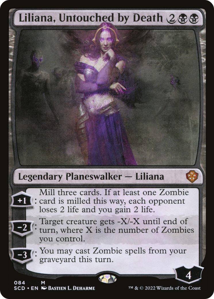 Liliana, Untouched by Death [Starter Commander Decks] | Card Merchant Takapuna