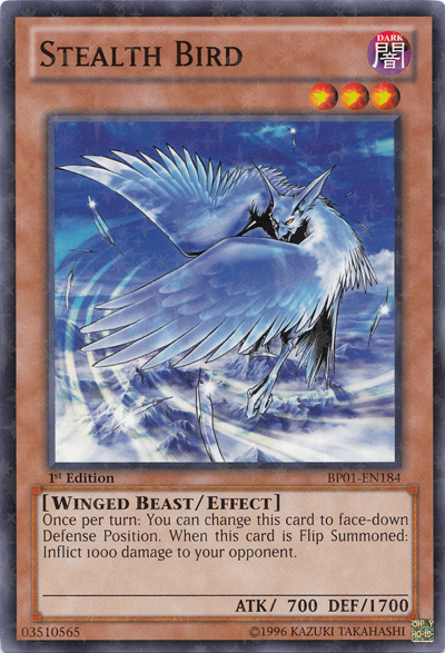 Stealth Bird [BP01-EN184] Starfoil Rare | Card Merchant Takapuna