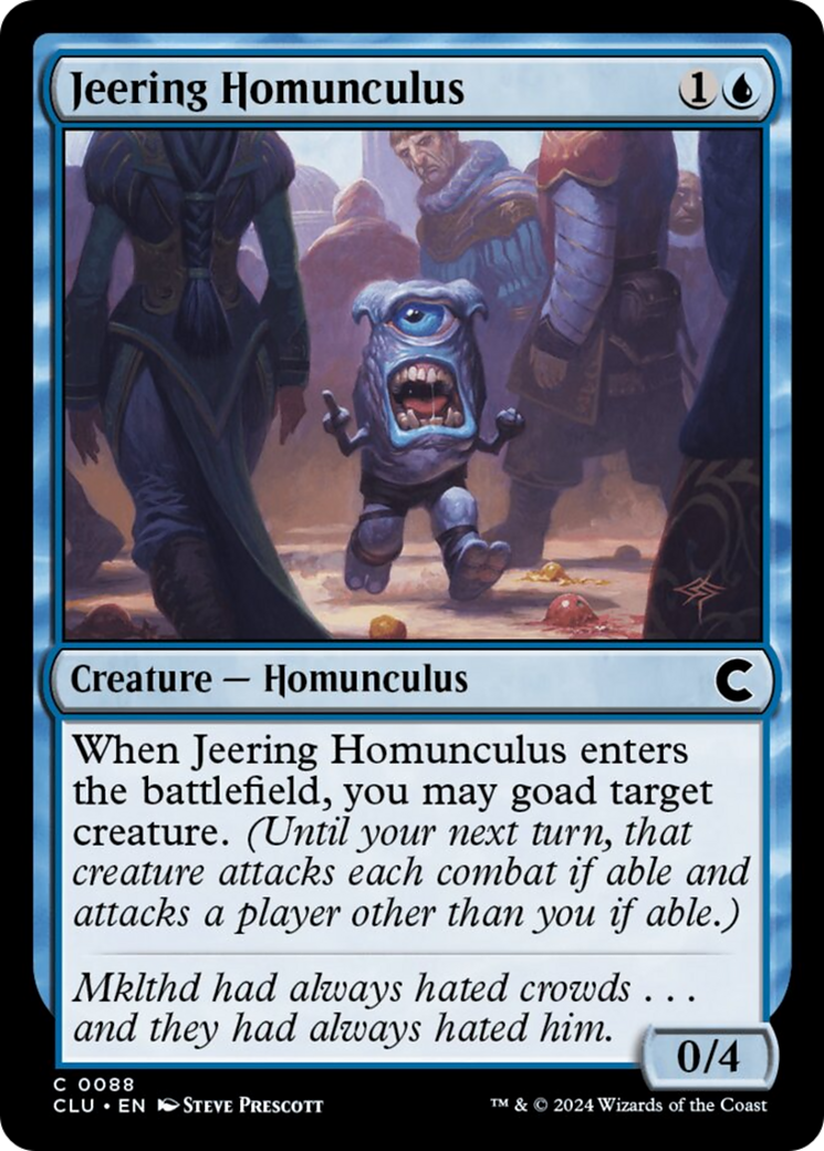 Jeering Homunculus [Ravnica: Clue Edition] | Card Merchant Takapuna