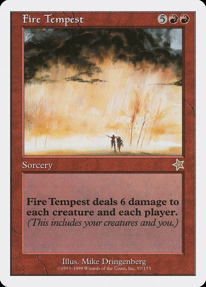 Fire Tempest [Starter 1999] | Card Merchant Takapuna