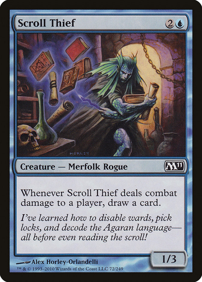 Scroll Thief [Magic 2011] | Card Merchant Takapuna