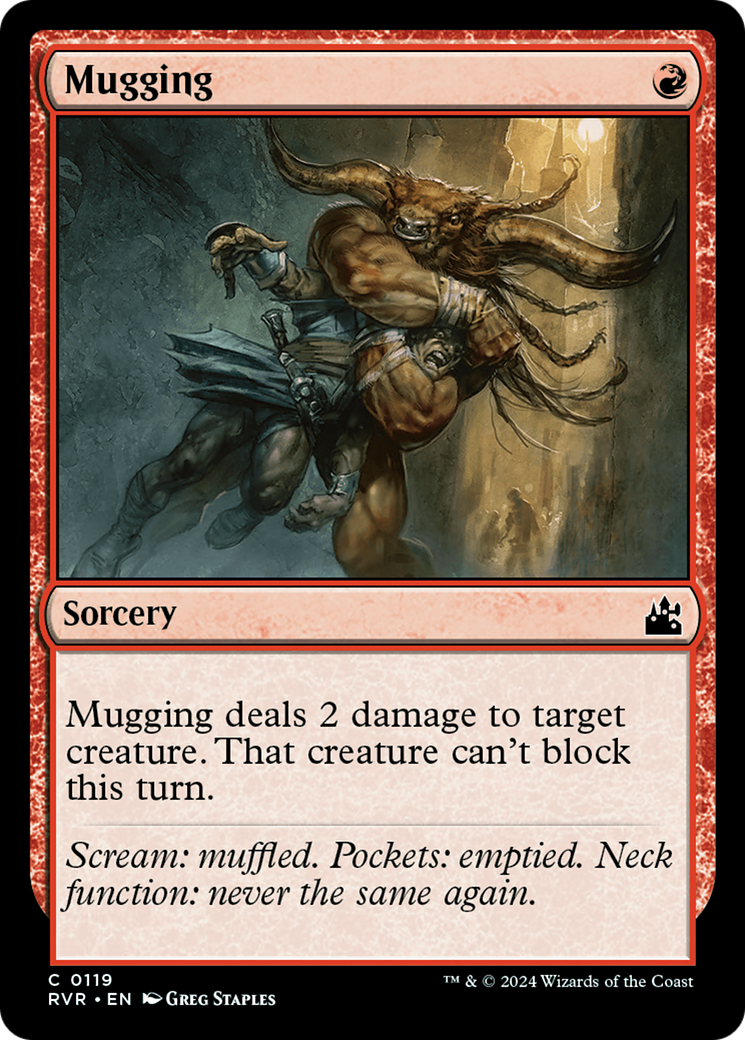 Mugging [Ravnica Remastered] | Card Merchant Takapuna