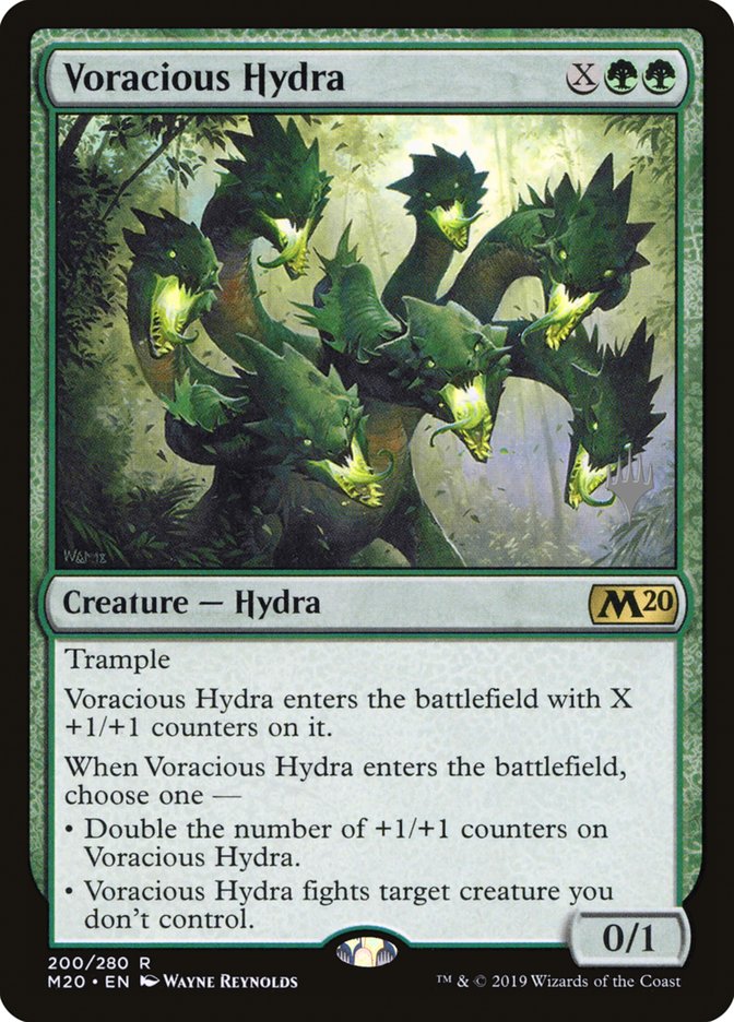 Voracious Hydra (Promo Pack) [Core Set 2020 Promos] | Card Merchant Takapuna