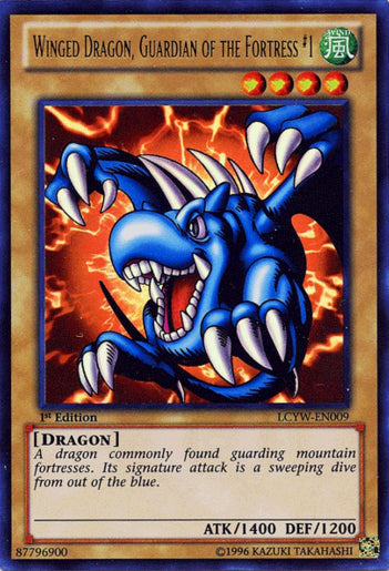 Winged Dragon, Guardian of the Fortress #1 [LCYW-EN009] Ultra Rare | Card Merchant Takapuna