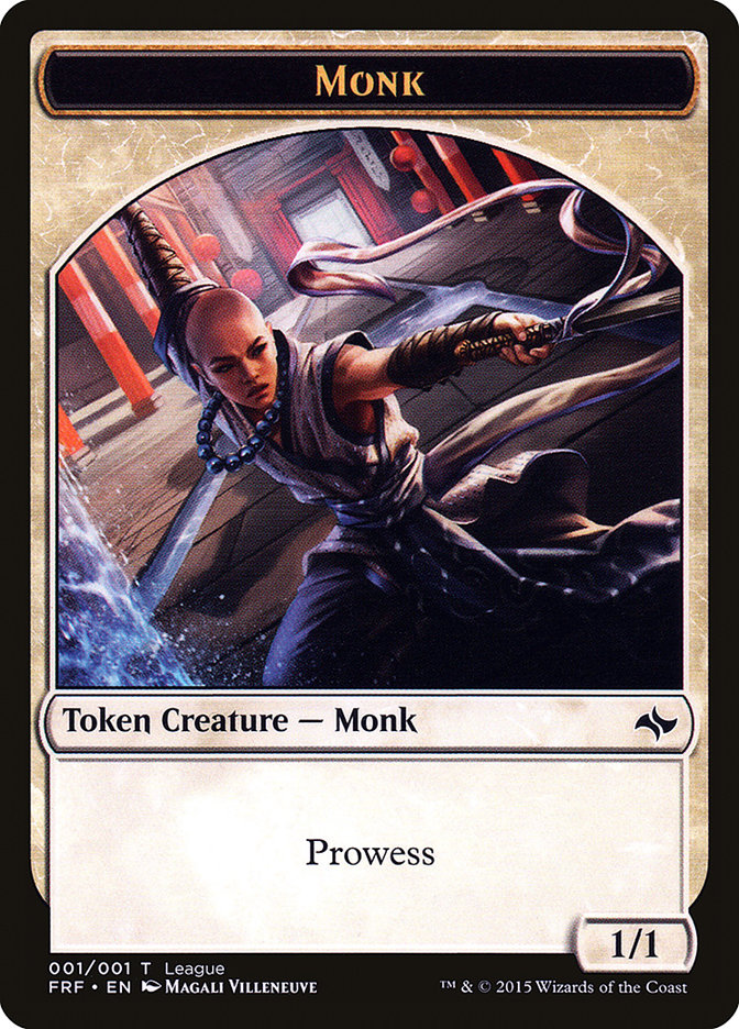 Monk Token [League Tokens 2015] | Card Merchant Takapuna