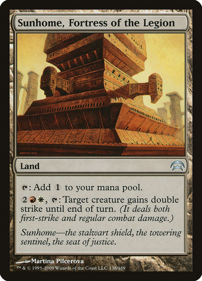 Sunhome, Fortress of the Legion [Planechase] | Card Merchant Takapuna