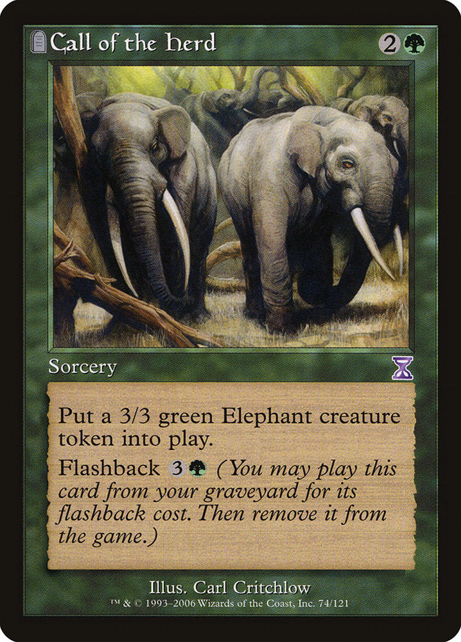 Call of the Herd [Time Spiral Timeshifted] | Card Merchant Takapuna