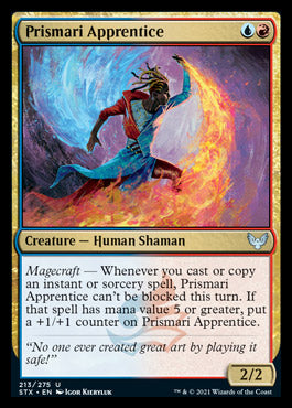 Prismari Apprentice [Strixhaven: School of Mages] | Card Merchant Takapuna