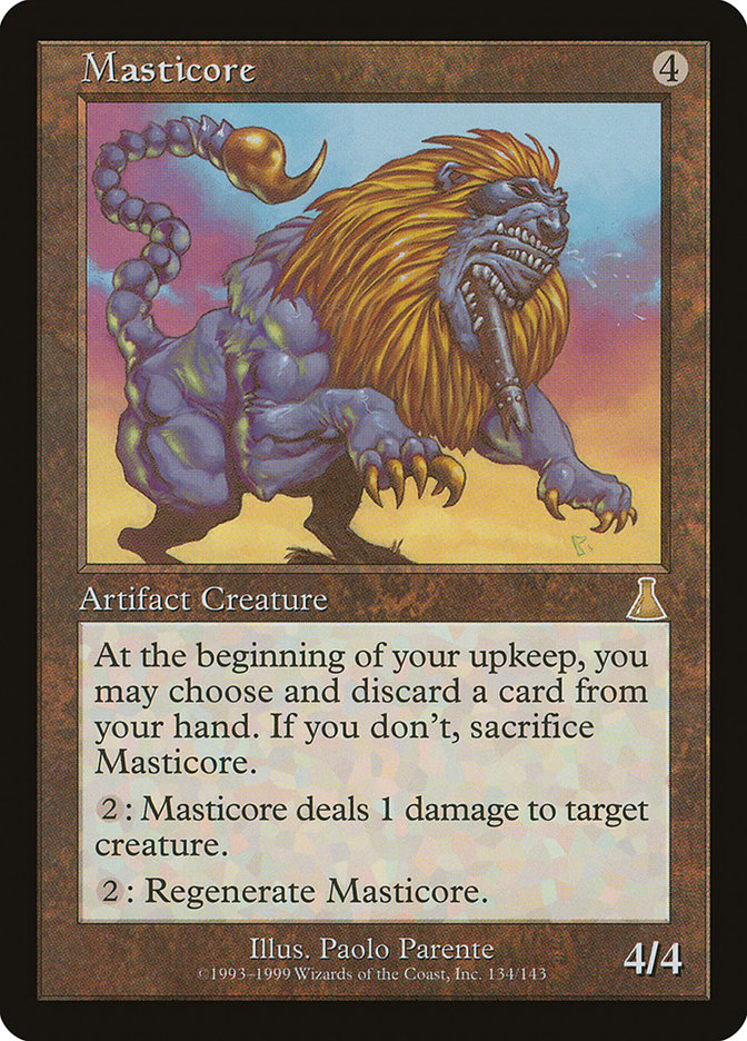 Masticore [Urza's Destiny] | Card Merchant Takapuna