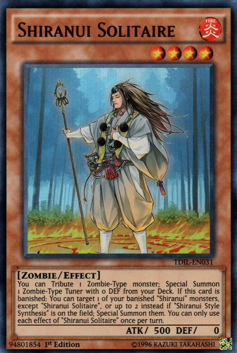 Shiranui Solitaire [TDIL-EN031] Ultra Rare | Card Merchant Takapuna