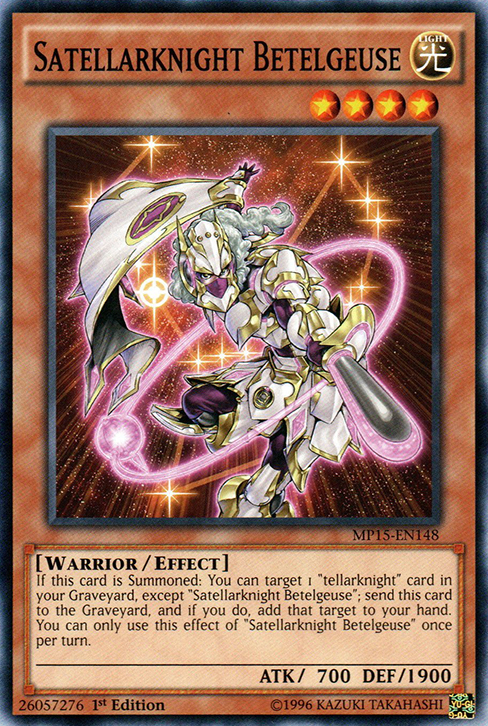 Satellarknight Betelgeuse [MP15-EN148] Common | Card Merchant Takapuna