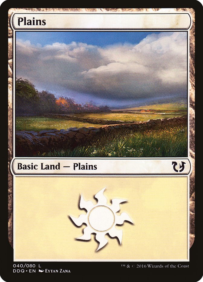 Plains (40) [Duel Decks: Blessed vs. Cursed] | Card Merchant Takapuna