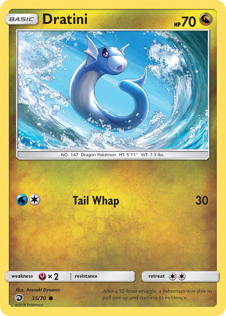 Dratini (35/70) [Sun & Moon: Dragon Majesty] | Card Merchant Takapuna