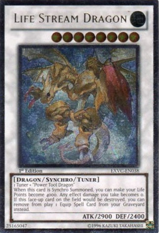 Life Stream Dragon [EXVC-EN038] Ultimate Rare | Card Merchant Takapuna