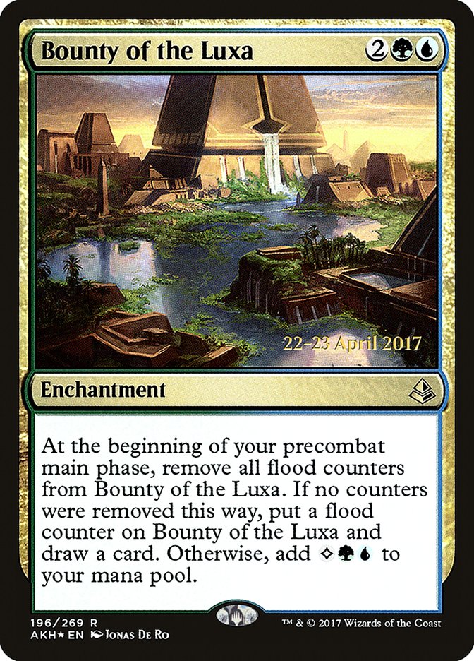 Bounty of the Luxa [Amonkhet Prerelease Promos] | Card Merchant Takapuna