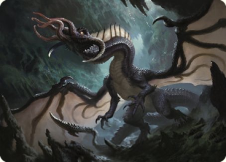 Brainstealer Dragon Art Card [Commander Legends: Battle for Baldur's Gate Art Series] | Card Merchant Takapuna