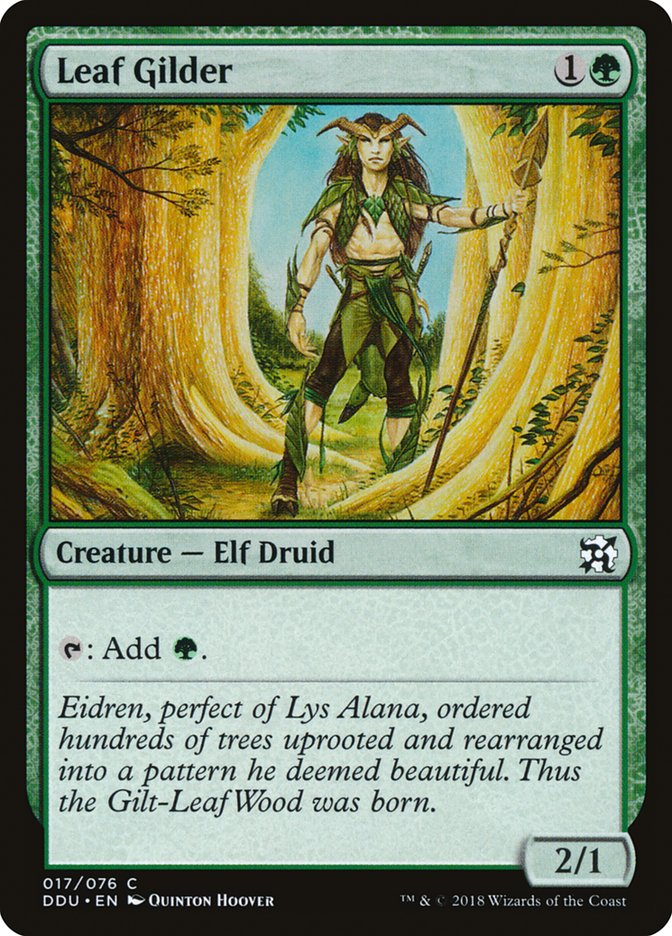 Leaf Gilder [Duel Decks: Elves vs. Inventors] | Card Merchant Takapuna