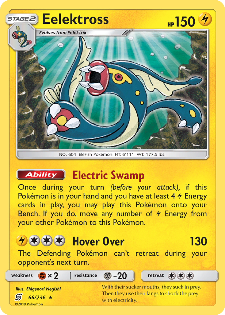 Eelektross (66/236) [Sun & Moon: Unified Minds] | Card Merchant Takapuna