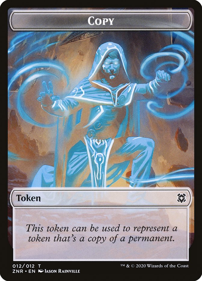 Copy Token [Zendikar Rising Tokens] | Card Merchant Takapuna