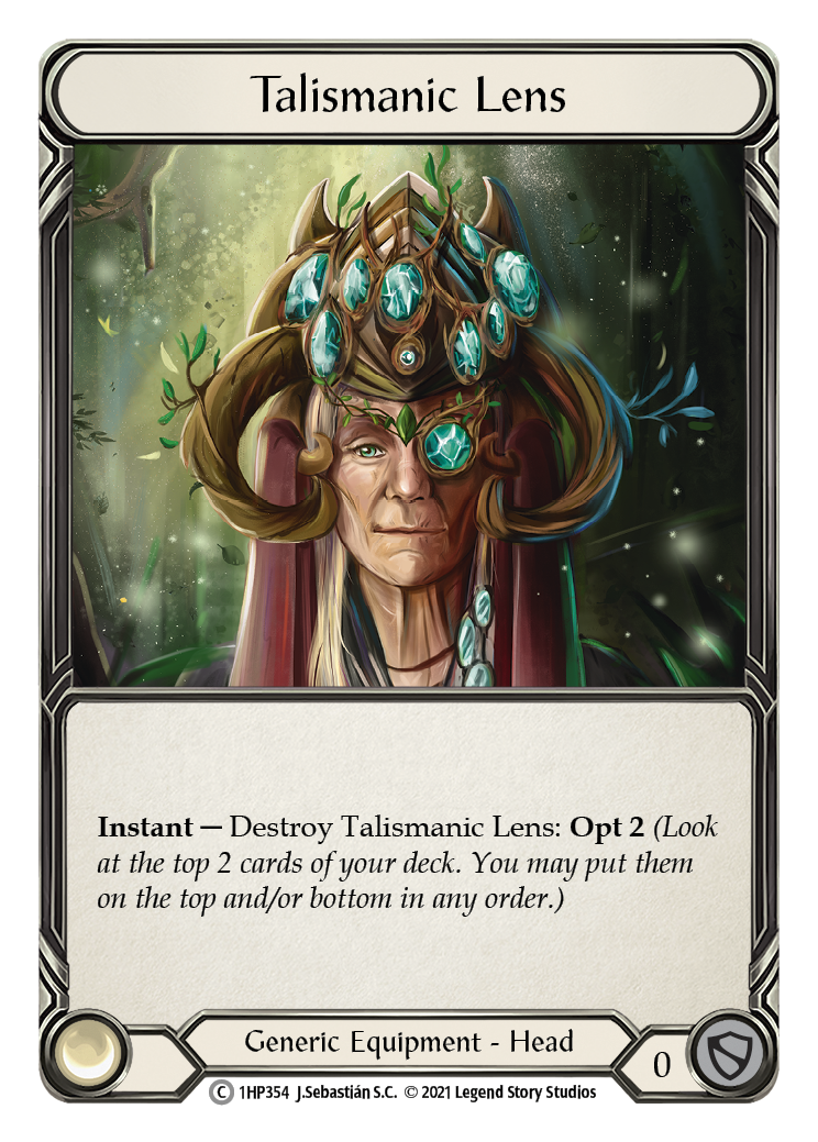 Talismanic Lens [1HP354] (History Pack 1) | Card Merchant Takapuna