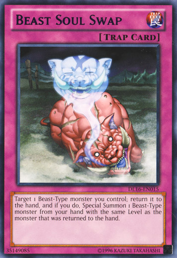 Beast Soul Swap (Purple) [DL16-EN015] Rare | Card Merchant Takapuna