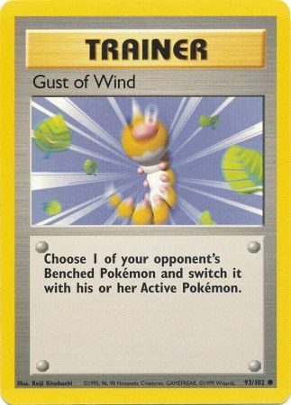 Gust of Wind (93/102) [Base Set Unlimited] | Card Merchant Takapuna