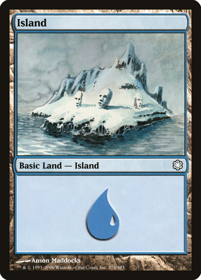 Island (374) [Coldsnap Theme Decks] | Card Merchant Takapuna